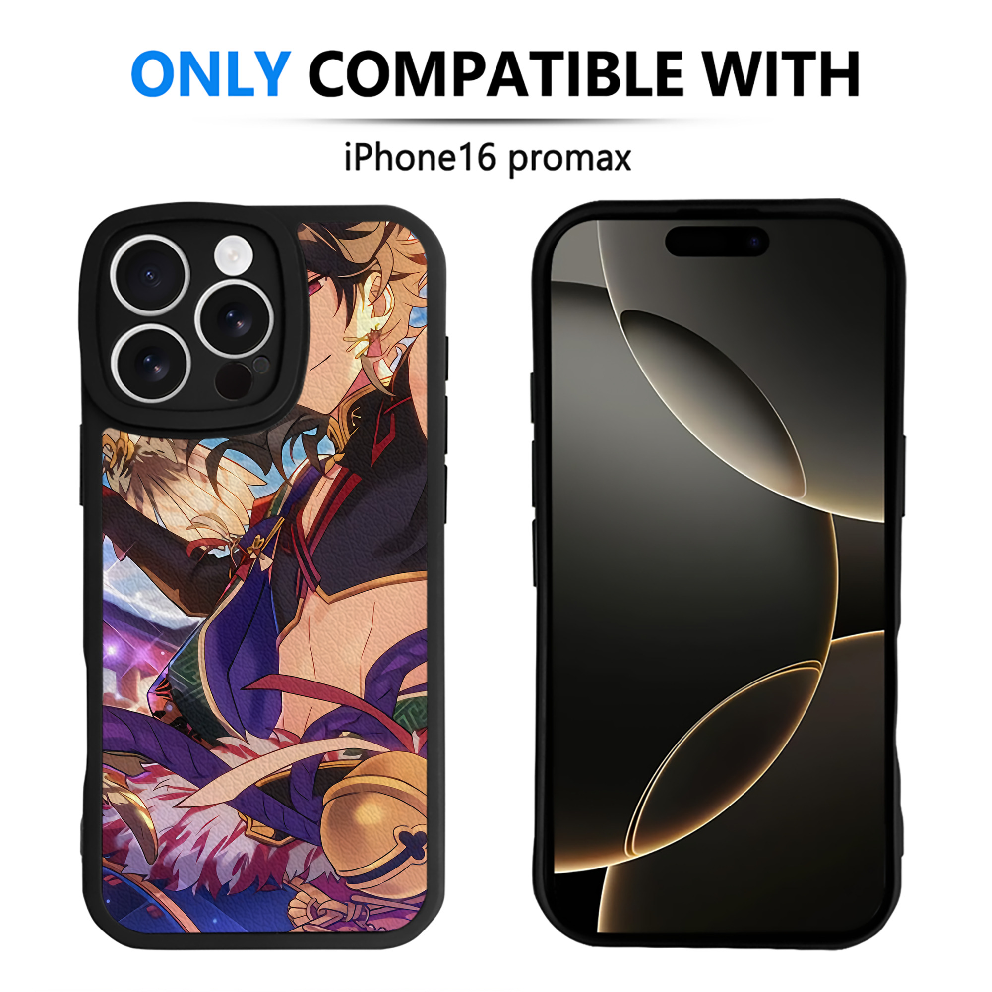 （画像用） 刀剣乱舞 Touken Ranbu 【iPhone 16シリーズ対応】シリコンスマホケース（レザー調） 材質：シリコン